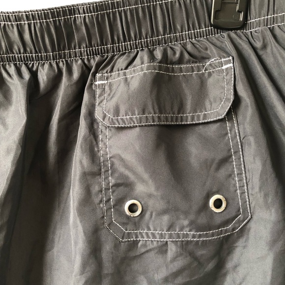 NWT Free Country Women’s Plus Size Gray Swim Board Shorts, Swimsuit bottom 2X - Picture 6 of 16